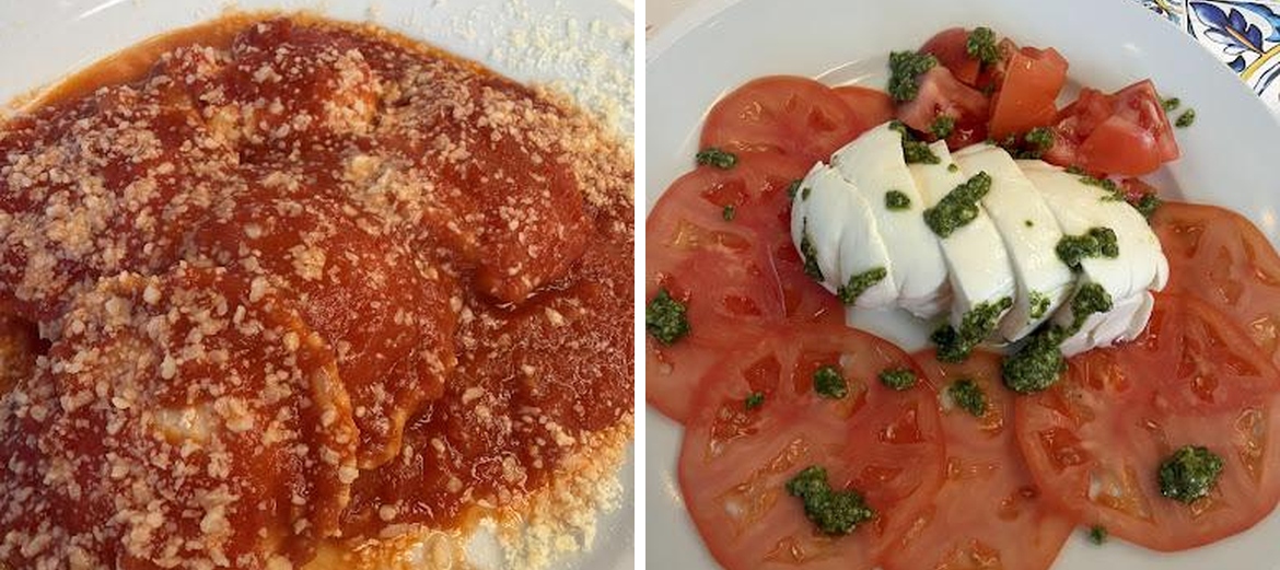 Amalfi italian specialities Menu